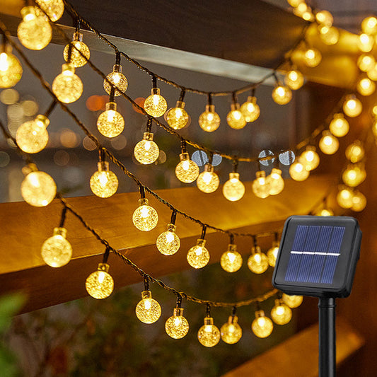 Solar Globe String Lights