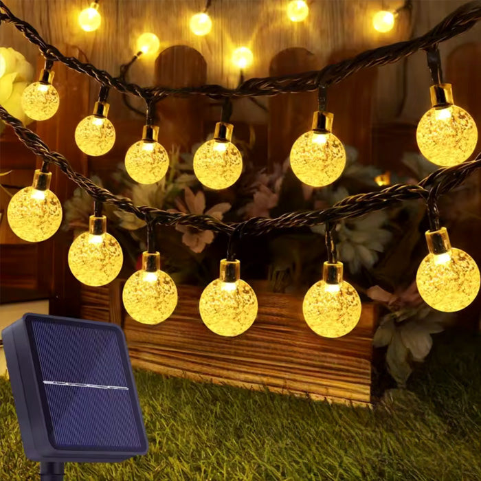 Solar Globe String Lights