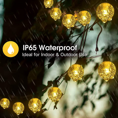 Solar Globe String Lights