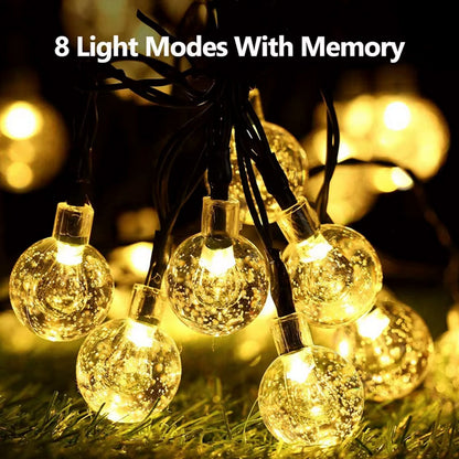 Solar Globe String Lights