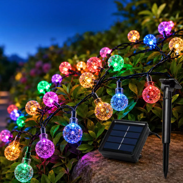 Solar Globe String Lights