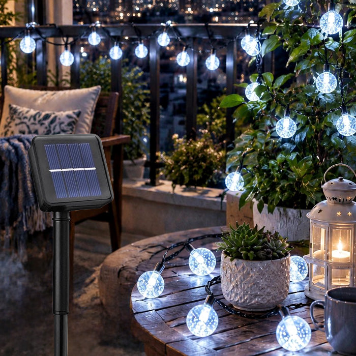 Solar Globe String Lights