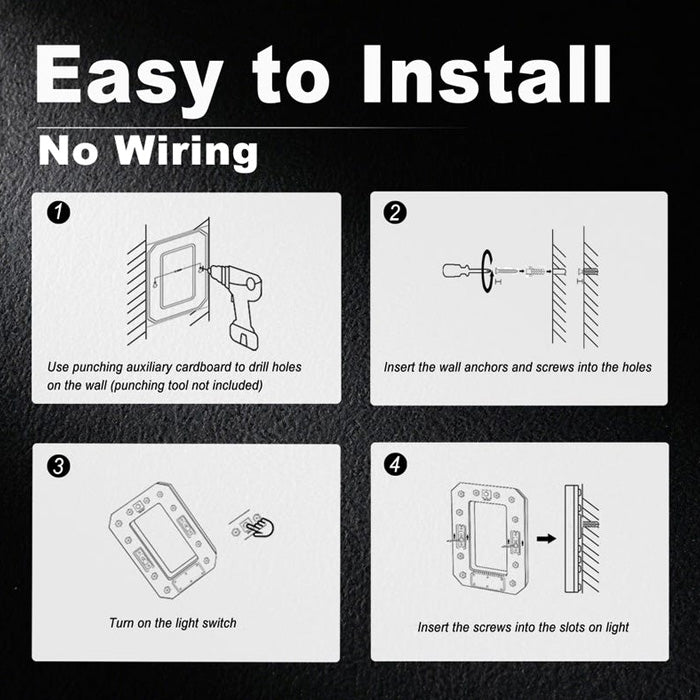 Solar LED House Number Sign (2 Pack)