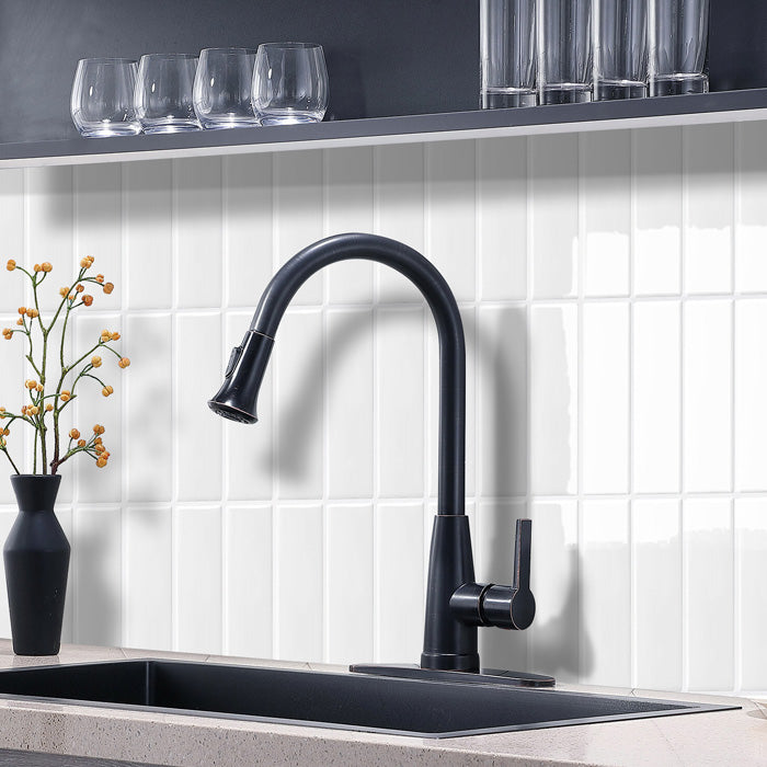 Peel & Stick Backsplash Tiles — Easy DIY, Wall-Safe & Heat Resistant