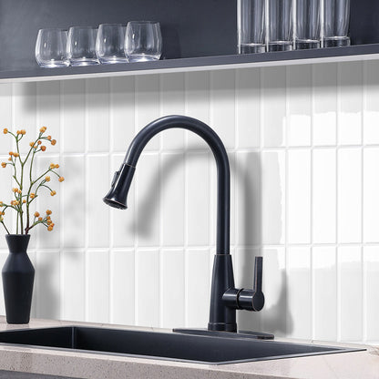 Peel & Stick Backsplash Tiles — Easy DIY, Wall-Safe & Heat Resistant