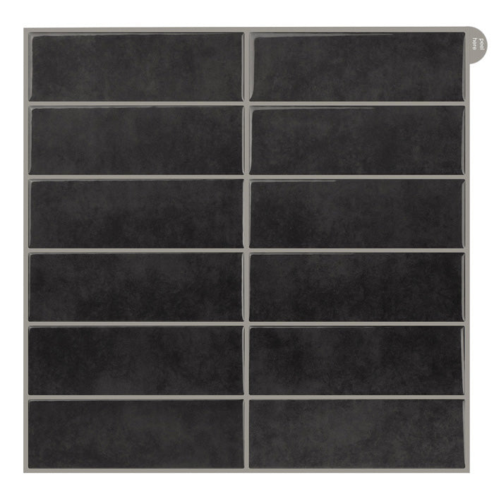 Peel & Stick Backsplash Tiles — Easy DIY, Wall-Safe & Heat Resistant